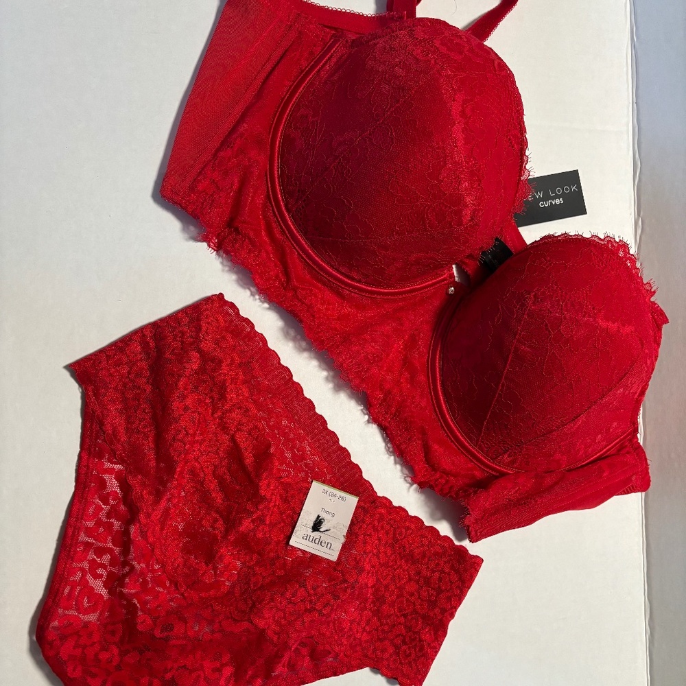 Plus size Bra and panties